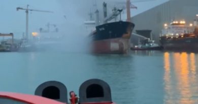 Yalova'daki konteyner gemisindeki yangın saatler sonra söndürüldü