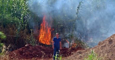 Yangında çıkan sese uyanıp sokağa döküldüler