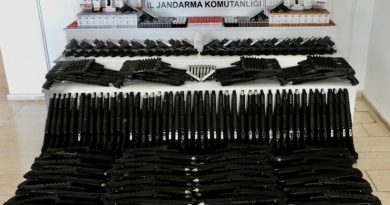 Yüksekova'da silahlar ele geçirildi