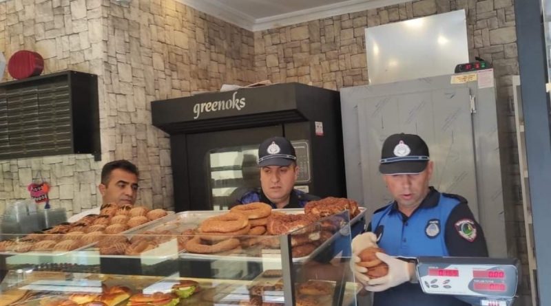 Zabıta ekipleri fırın ve pastaneleri denetledi