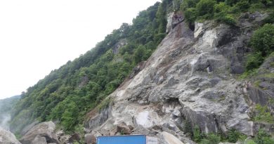 Artvin’deki heyelan sonrası dağcılar incelemede bulundu