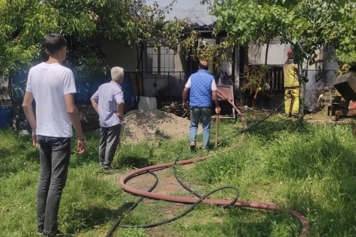 Bursa'da müstakil evde korkutan yangın