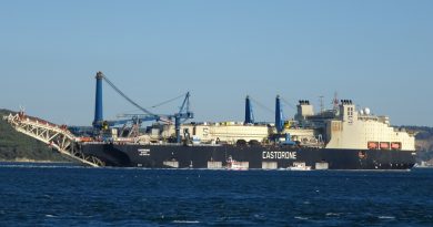 'Castorone' isimli gemi Çanakkale Boğazı'ndan geçti