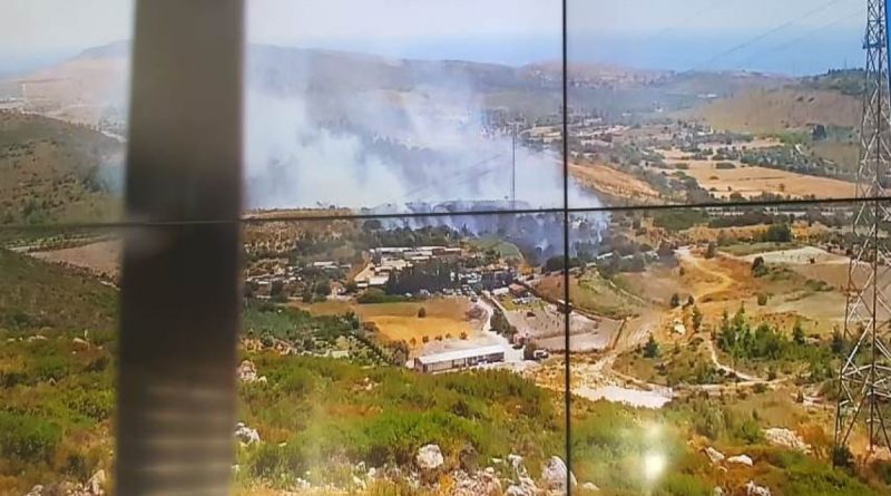 Çeşme’de makilik alanda yangın