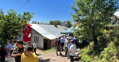 Düzceli şehidin baba ocağında yas var