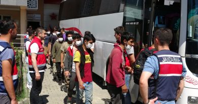 Edirne’de yakalanan 363 göçmen sınır dışı edildi