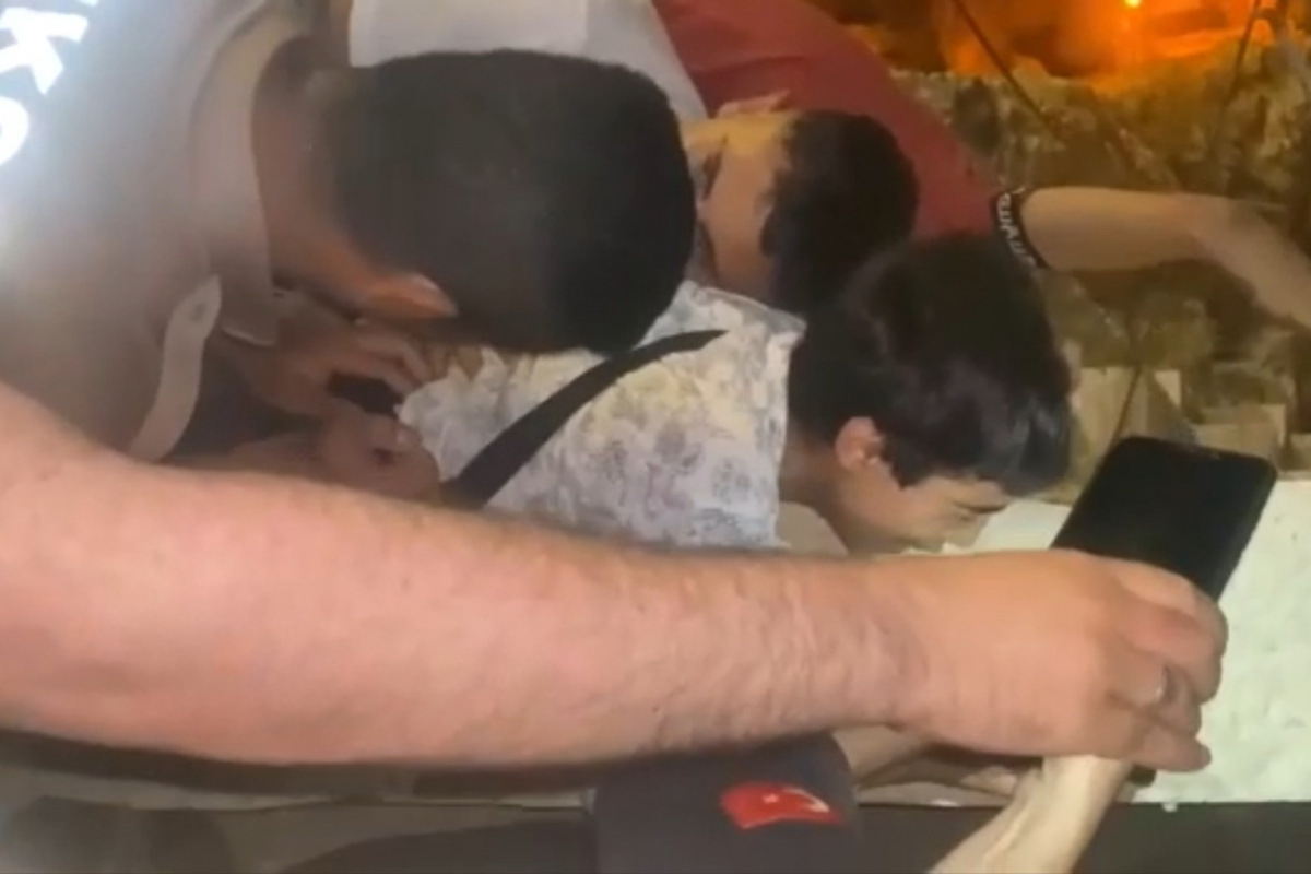 Gece yarısı 'imdat' sesleri bekçileri harekete geçirdi