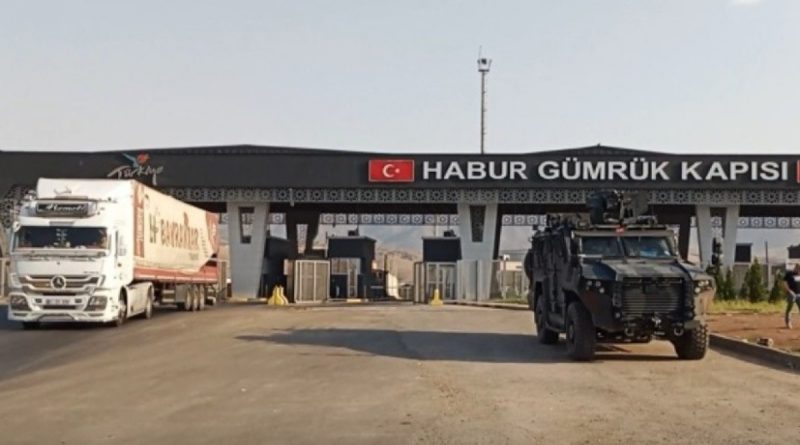 Habur Sınır Kapısı'nda araç yoğunluğu sona erdi