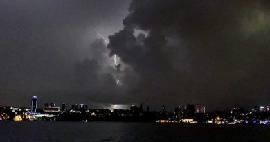 İstanbul'da beklenen sağanak yağış gece saatlerinde başladı