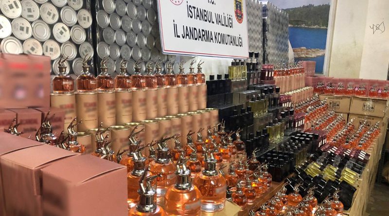 Jandarmadan sahte parfüm operasyonu