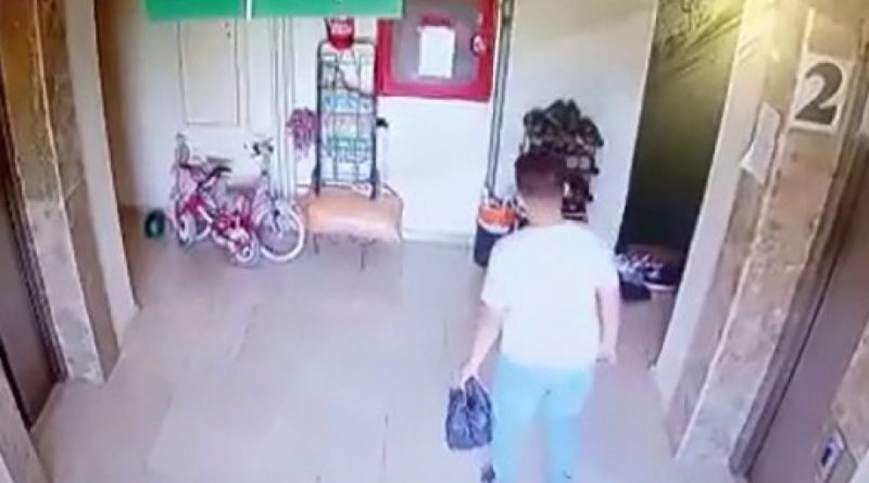 Kameralara takılan ayakkabı hırsızı kayıplara karıştı