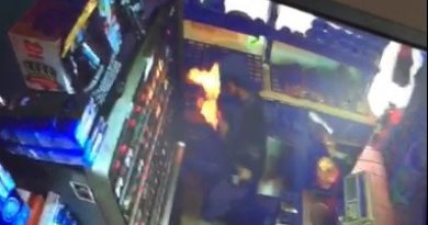 Kolonya faciaya yol açıyordu, yanmaktan son anda kurtuldu