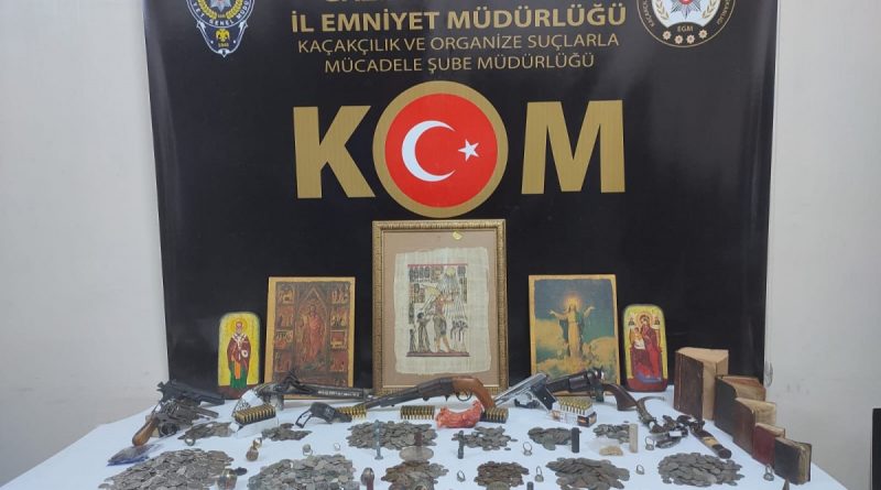 KOM’dan tarihi eser kaçakçılığı operasyonu