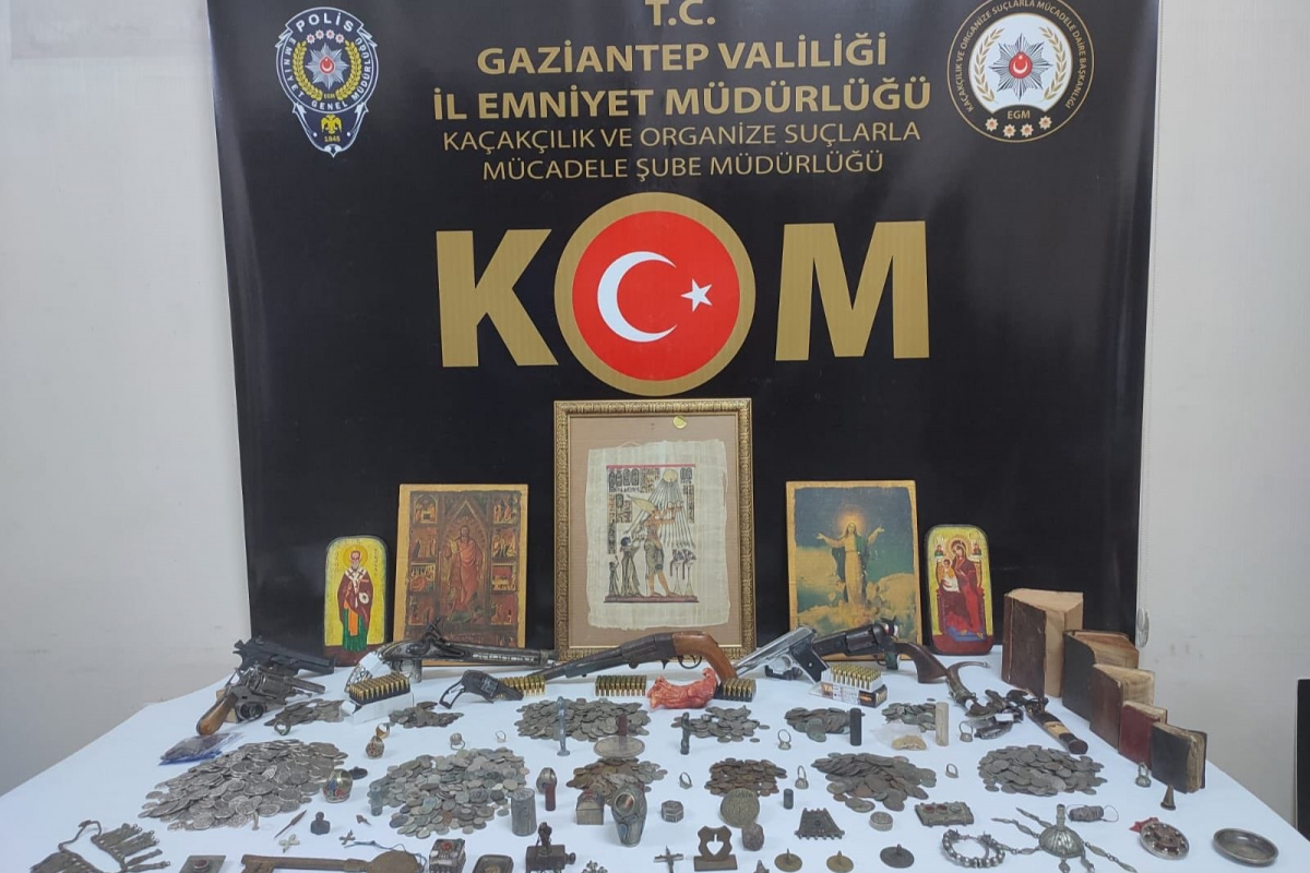 KOM’dan tarihi eser kaçakçılığı operasyonu