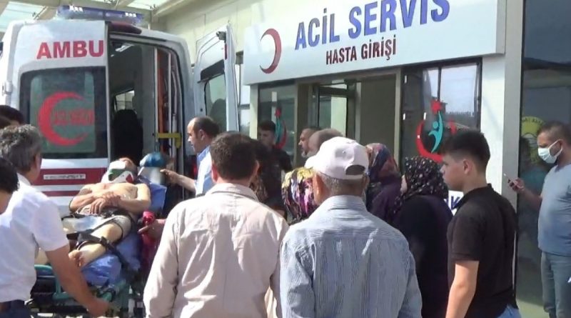 Kurban kesmeye giderken ATV’den düştü, hastanelik oldu