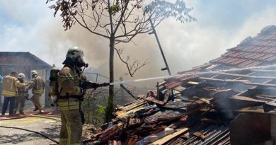Maltepe'de bir gecekonduda yangın çıktı