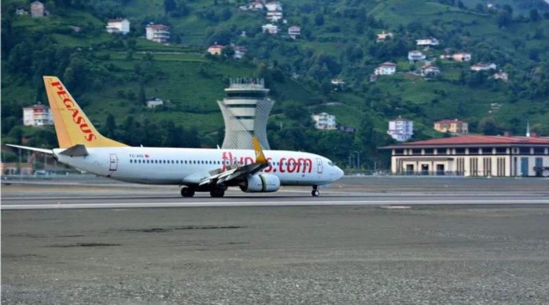 Pegasus, Rize-Artvin Havalimanı'na ilk uçuşunu yaptı