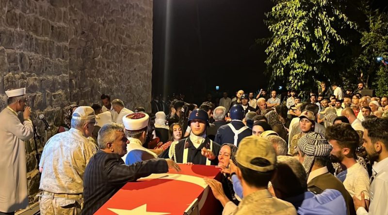 Şehit korucular için tören düzenlendi