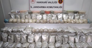 Yüksekova ilçesinde 100 kilo uyuşturucu ele geçirildi